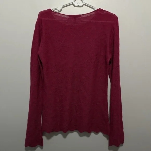 100% Baby Alpaca NWT Laura Knit Baby Alpaca Sweater L (fits like a medium). - Picture 5 of 13